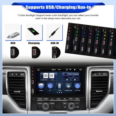 CAMECHO 2DIN автомагнітола 7