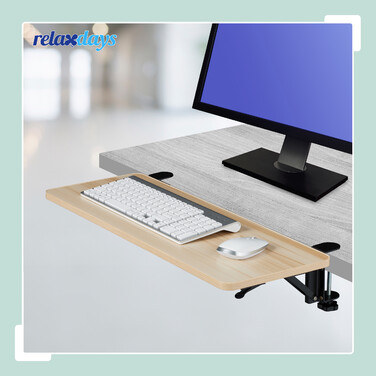 Relaxdays Desk Extension for Clipping On