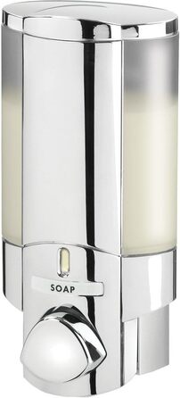 Дозатор мила Better Living Aviva для 1 флакона, сатиновий срібло (хром, однокамерний)