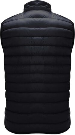 Чоловіча степкова жилетка Weste для активного відпочинку: біг, гольф, туризм. Чорний колір, розмір XL