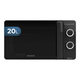 Мікрохвильова піч Cecotec ProClean 3030, 20л, 700Вт, технологія 3DWave, таймер на 30 хв, чорна
