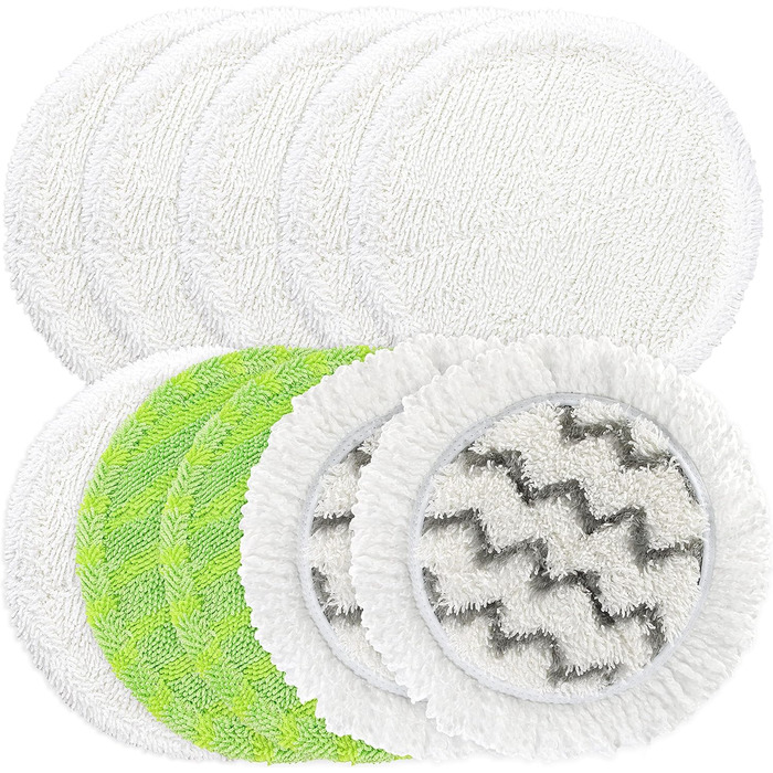 LTWHOME 16cm Mop Pads Set Suitable for Floating Mop 1 pc. M30457 (10 pieces)