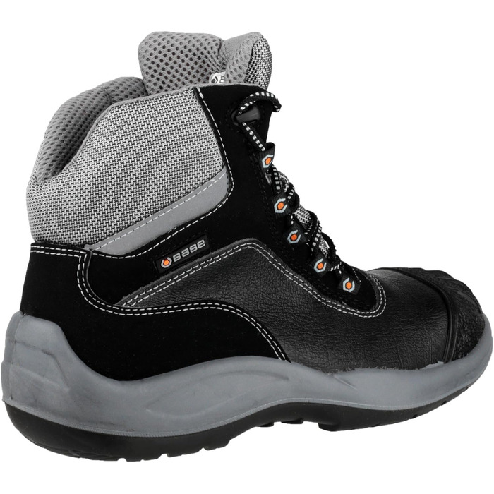 Чоловічі бойові черевики Base B119, 44 EU, чорний/сірий