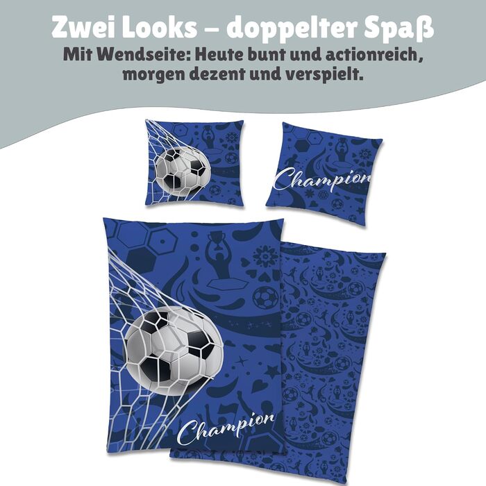 Комплект постільної білизни для дитячого ліжечка Kinderbettwäsche: 2 шт. з тваринами та глобусом. Декоративний комплект включає ковдру 135x200 см та подушку 80x80 см з блискавкою. Підходить для хлопчиків та дівчаток. 100% бавовна, ренфорсе, приємна до шкі