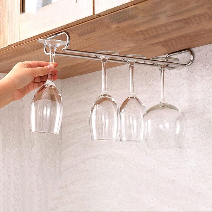 Тримач для келихів вина Forlush (2 шт), металевий, для дому, бару, ресторану