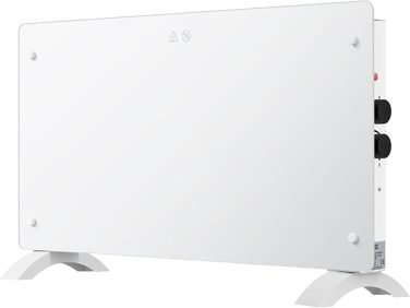 Конвектор DONYER POWER 2000W з склопанеллю, ультратонкий, настінний/підлоговий