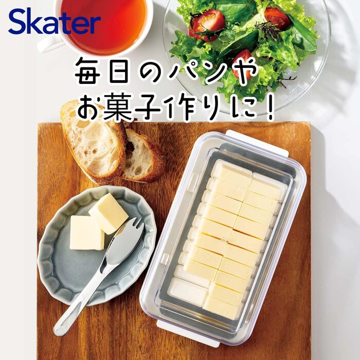Stainless steel butter shaper and case Btg2dx (with a butter spreader)