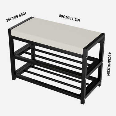 Оббита лава Bedee, 80 x 43 x 25 см, бежева