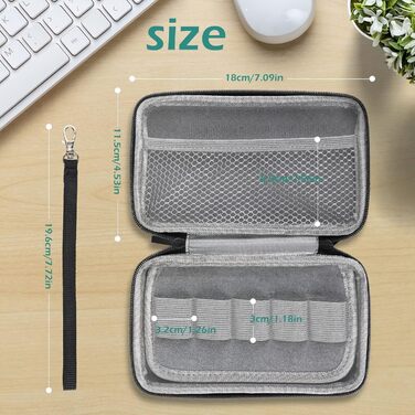 Організатор для USB-накопичувачів GeeRic: зручна сумка-чохол для зберігання USB-накопичувачів та аксесуарів