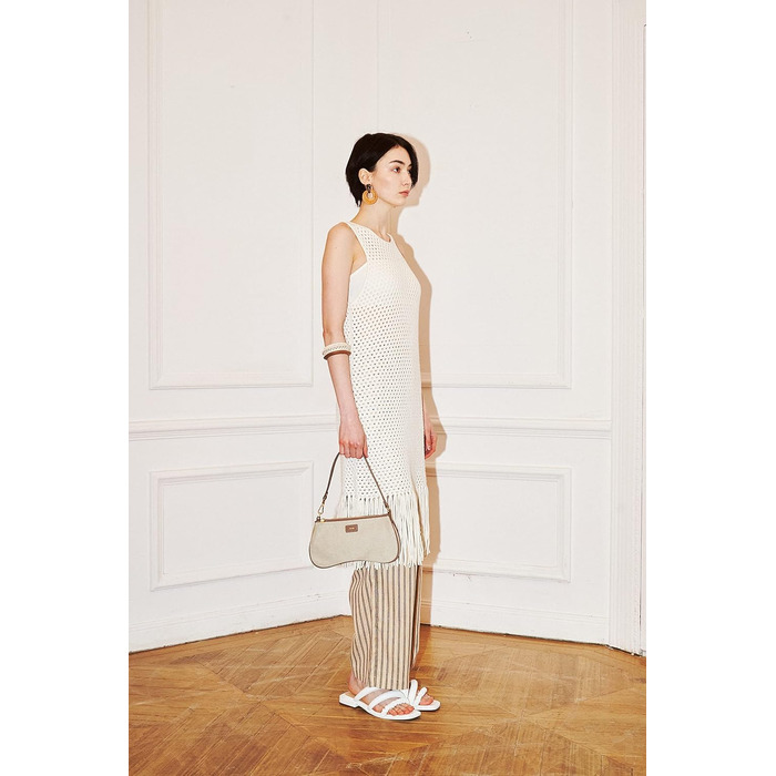 Сумка жіноча JW PEI Eva через плече бежева з полотна