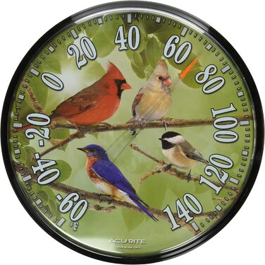 AcuRite ACU-RITE 01781 ° Wand Thermometer, Singvögel