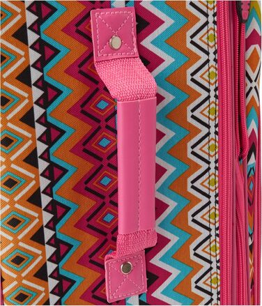 Набір валіз Rockland Escape Softside, 4 шт. (14/19/24/28 дюймів), племінний стиль