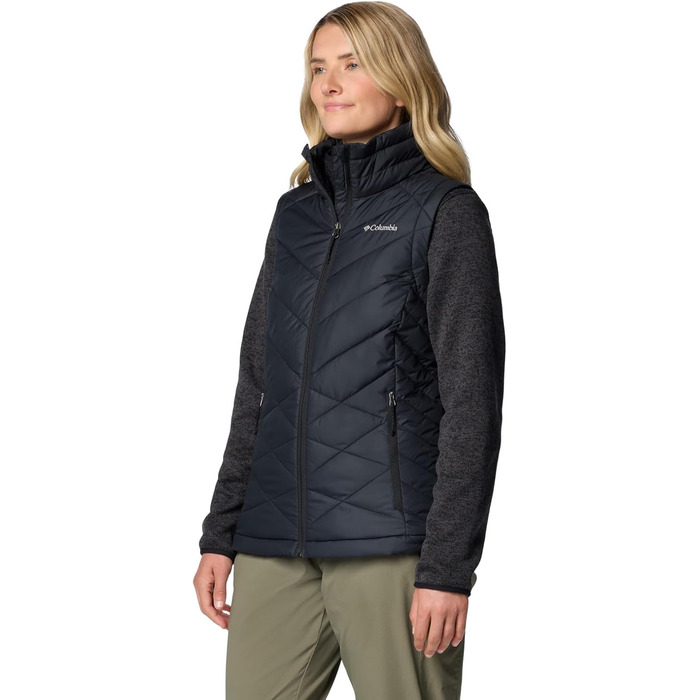 Жіночий жилет Columbia Heavenly™ II: теплий пуховий жилет, чорний, розмір M