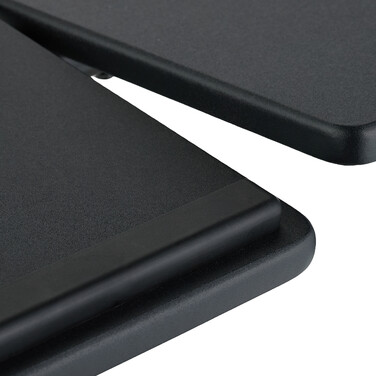 Relaxdays Adjustable Laptop Table with Wheels