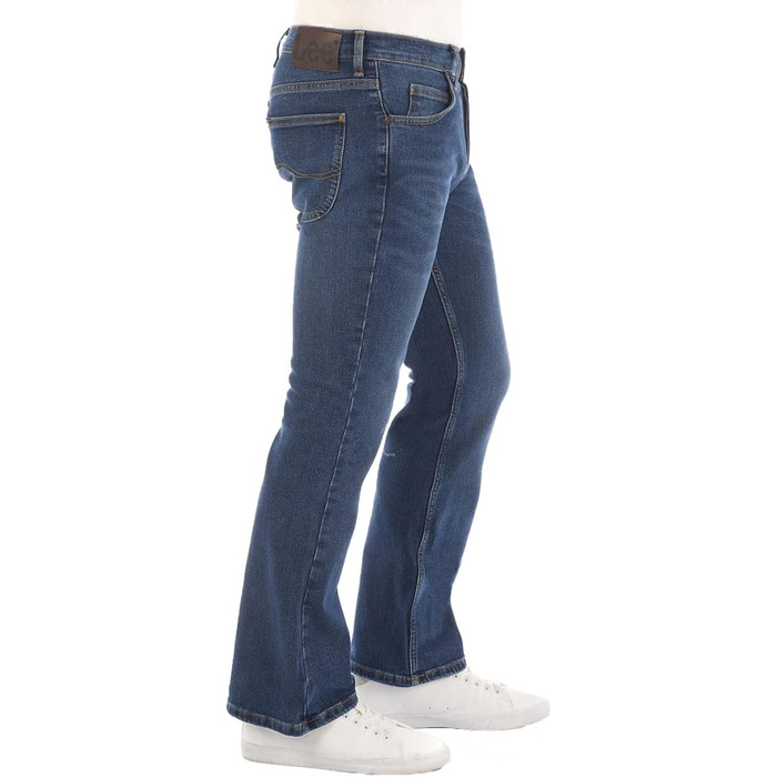Чоловічі джинси Lee Denver Bootcut Stretch Denim блакитні (36W/30L, Aged Alva) - оригінал