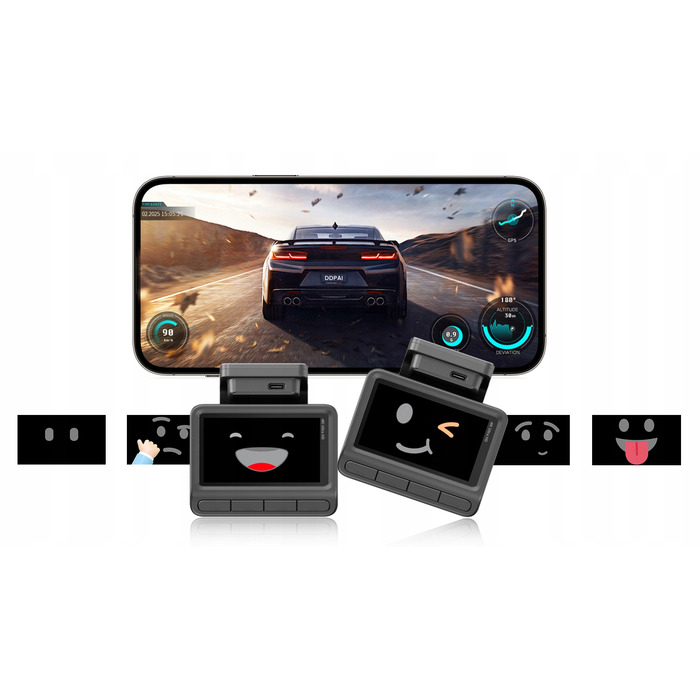 Автомобільний відеореєстратор DDPAI Z50 Pro 4K з GPS, 128 ГБ та комплектом Hardwire Kit