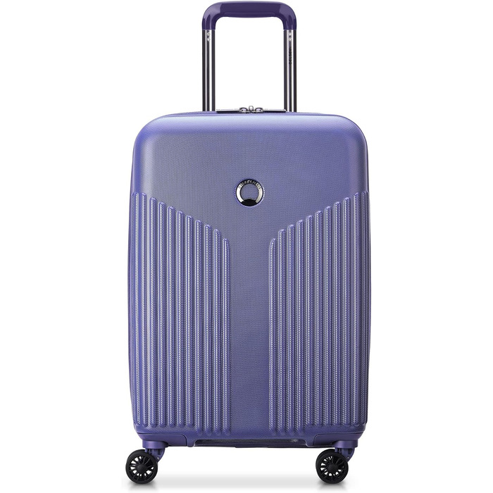 Чемодан DELSEY PARIS Comete 3.0, 20 дюймів, лавандовий, жорсткий, розширюваний, з колесами