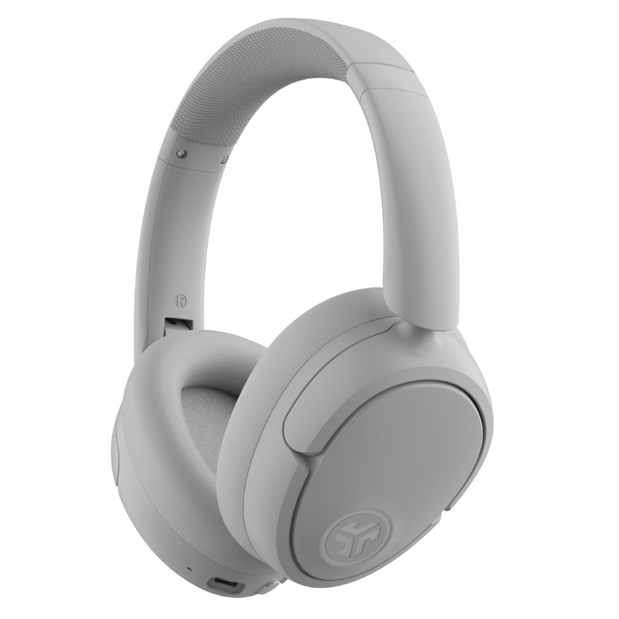 Бездротові накладні навушники JLab JBuds LUX ANC з активним шумопоглинанням, Bluetooth, колір: білий (Wolkenweiß)