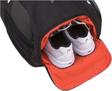 HEAD Tour Team Tennis Backpack - Black/Orange