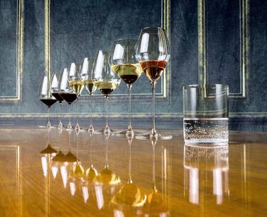 RIEDEL Veloce Champagne Glass Set, 2-Piece, Clear Crystal Glass, Premium Machine-Made