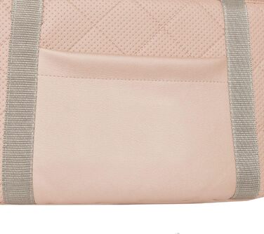 Сумка-переноска для собак та котів | Сумка на плече для тварин з гумкою та карабіном | до 15 кг | Матеріал: штучна замша (вельвет) | Розмір: L | Колір: Чорний (L, Рожева (штучна шкіра))