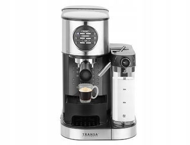 Ріжкова кавомашина Transa Electronics MultiCoffee, 1470 Вт, чорна