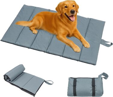 Підстилка для собак MorNon 105 x 63 см: водонепроникна, для подорожей, кемпінгу, м'яка та зручна