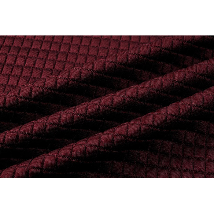 Світшот JMIERR для чоловіків з капюшоном, з довгим рукавом, в стилі вафлі, з блискавкою та кишенями (червоний, M)