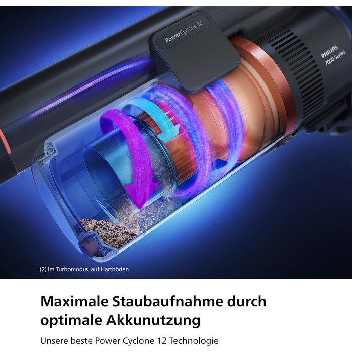 Вертикальний пилосос для вологого та сухого прибирання PHILIPS AquaTrio 9000 серії, чорний, час роботи 45 хв