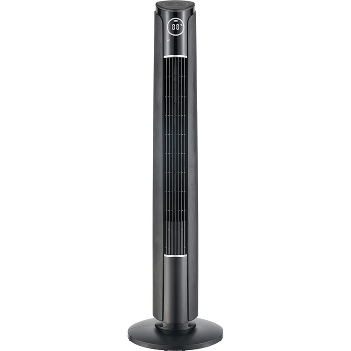Вентилятор Tower CF2203 з пультом, таймером, очищувачем повітря та LED дисплеєм - Чорний