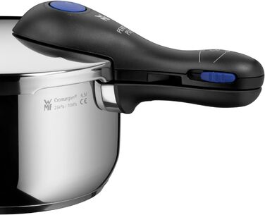 Мультиварка WMF Perfect Plus One Pot 6,5л з вставкою, для індукції, з захистом від полум'я, великим сигналом, 2 рівнями приготування, знімний ручка кришки