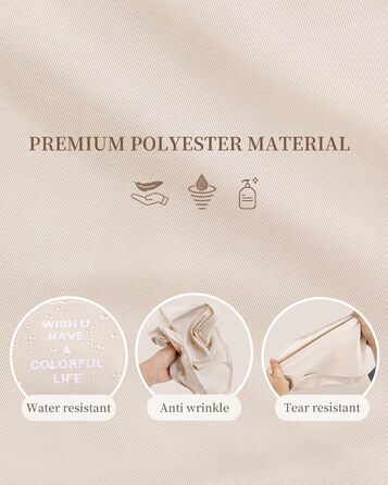 Органайзери для валізи, дорожні аксесуари, водонепроникні сумки-органайзери, 10 шт. Бежевий