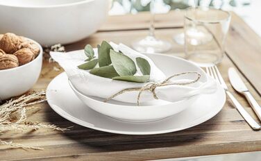 Seltmann Weiden Tableware Set, 12-piece | Liberty white