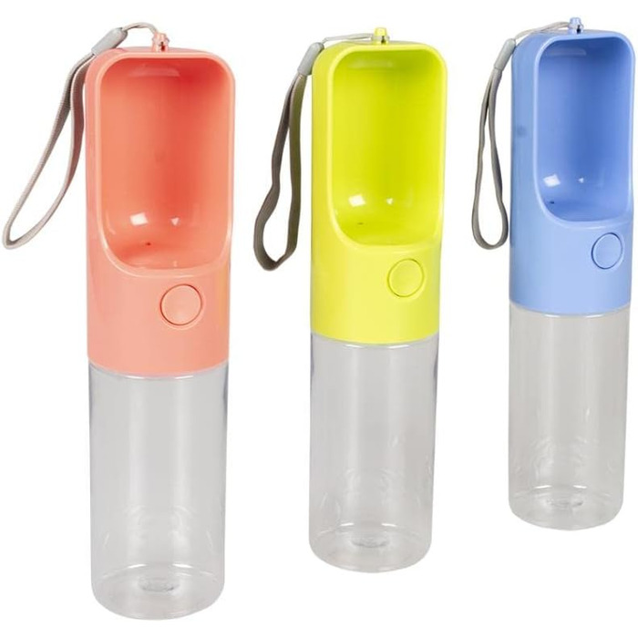 Поїлка для собак DUVOPLUS 300 мл, випадковий колір, не протікає, вимірювання ваги, зручний дизайн