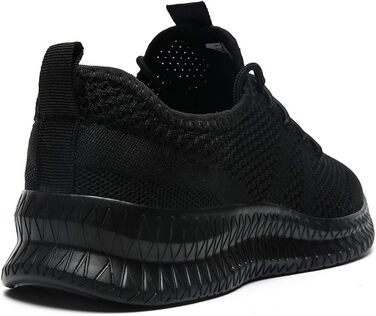 Жіночі кросівки для ходьби, бігу та трекінгу EGMPDA - зручні та легкі, чорного кольору