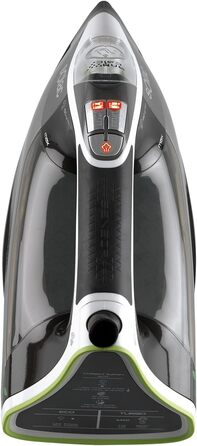 Праска з парогенератором Solac CVG9512 Intelligent Evolution Sensor, 2800 Вт, сірий колір, з технологією сенсорів, видаляє віруси та бактерії, ECO та Turbo режими