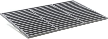Чорнякова решітка для гриля Wiltec, 54 x 34 см, для вугільного та газового гриля, BBQ, емальована, ефект мату