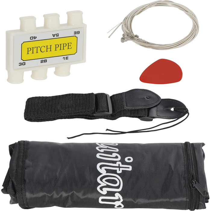 Акустична гітара Folk Smartxchoices 96,5 см для початківців, дітей та любителів музики. 4 кольори, блакитний