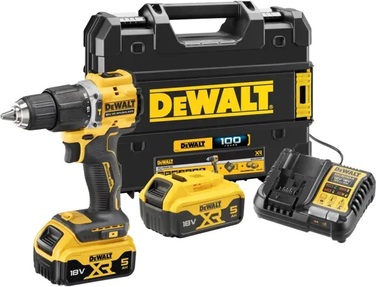 Ударний шурупокрут Dewalt DCD100YP2T (2x5Ah)