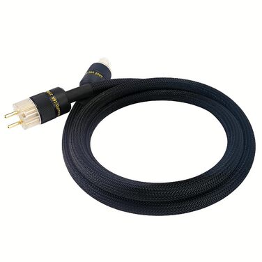 Аудіокабель живлення WAudio 10AWG Hi-Fi для електроніки, роз'єми Schuko та IEC, 3м