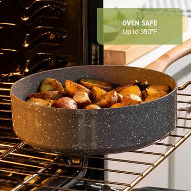 Набір посуду T-fal Revive Keramik, 12 предметів, антипригарне керамічне покриття, сірий