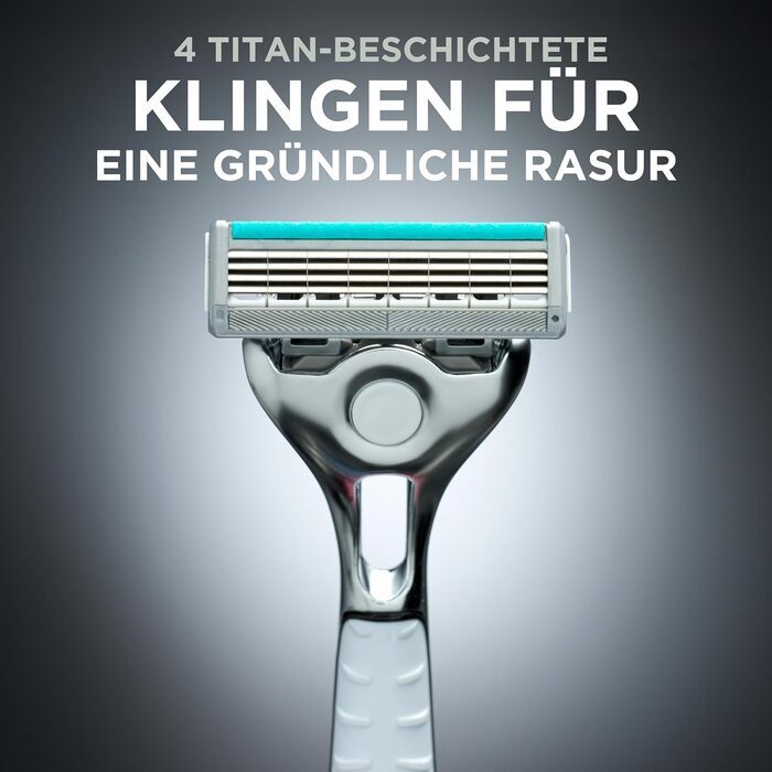 Бритвенные кассеты Wilkinson Sword Quattro Titanium для мужской бритвы, 8 шт