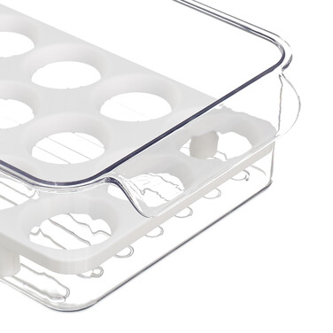 Relaxdays Refrigerator Egg Box for 18 Eggs