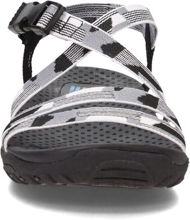 Сандалі жіночі Skechers Reggae Tasse - Oh,snap! чорно-білі (38 EU)