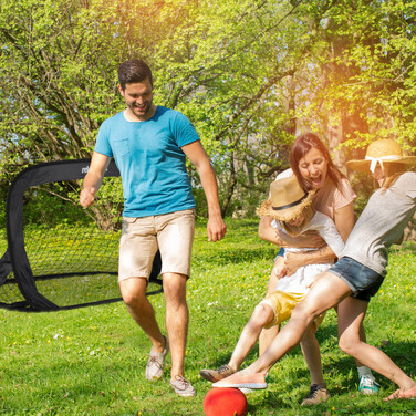 Relaxdays Pop-Up Soccer Goals, 2-Piece Set