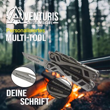 Мультитул Aventus® 21 функція: ніж, плоскогубці, викрутки (Survival Set)