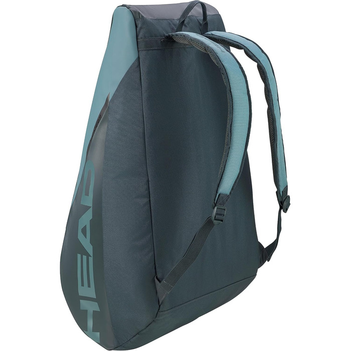 HEAD Tour Racquet Bag - Schwarz/Weiß (Cyan/Blau) - Tennis Bag for Players