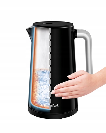 Електричний чайник Tefal KO851830, 1800 Вт, 1,7 л, чорний