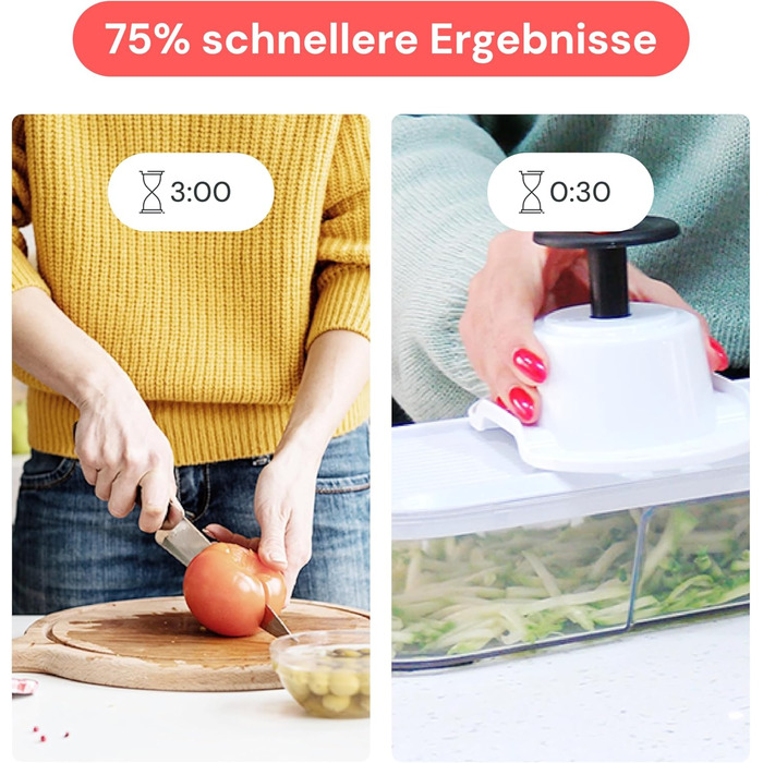 Набір для нарізки овочів Fullstar 6-в-1: слайсер, жульєн, тертка для овочів, фруктів, сиру