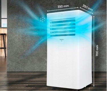 Мобільний кондиціонер Medion 3в1 7000BTU з WiFi, керуванням через додаток та пультом (Німеччина)